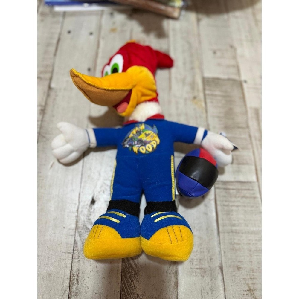 Vintage woody woodpecker nascar plush‎